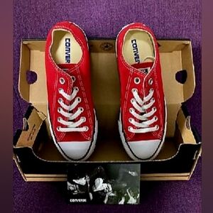 Classic Converse Red Sneakers